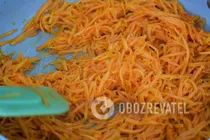 Салат с сердцем и морковью - Шаг 4 Салат с сердцем и морковью - Шаг 4