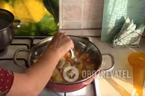 Тушковане м'ясо з картоплею - Крок 5 Тушковане м'ясо з картоплею - Крок 5