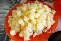 Тушковане м'ясо з картоплею в мультиварці - Крок 1 Тушковане м'ясо з картоплею в мультиварці - Крок 1