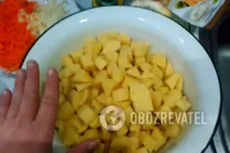 Красная рыба с картошкой - Шаг 3 Красная рыба с картошкой - Шаг 3