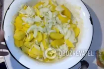 Риба з картоплею під майонезом - Крок 4 Риба з картоплею під майонезом - Крок 4