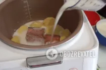 Рыба с картошкой в мультиварке - Шаг 4 Рыба с картошкой в мультиварке - Шаг 4