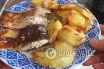 Рыба с картошкой в мультиварке - Шаг 7 Рыба с картошкой в мультиварке - Шаг 7