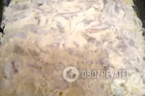 Рыба с картошкой под майонезом в духовке - Шаг 6 Рыба с картошкой под майонезом в духовке - Шаг 6