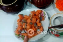 Красная рыба с картошкой - Шаг 1 Красная рыба с картошкой - Шаг 1