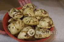 Вареники на пару - Шаг 10 Вареники на пару - Шаг 10