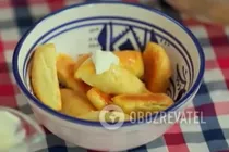 Ледачі вареники в духовці - Крок 7 Ледачі вареники в духовці - Крок 7