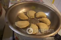 Вареники на пару - Шаг 9 Вареники на пару - Шаг 9