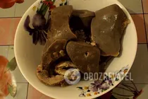 Салат із легенів - Крок 1 Салат із легенів - Крок 1