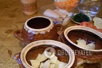 Рыба в горшочках с овощами - Шаг 1 Рыба в горшочках с овощами - Шаг 1
