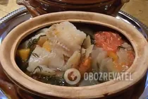 Рыба в горшочках с овощами - Шаг 7 Рыба в горшочках с овощами - Шаг 7