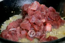 Тушковане м'ясо з квасолею - Крок 5 Тушковане м'ясо з квасолею - Крок 5
