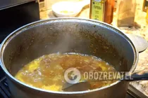Тушеное мясо с грибами - Шаг 4 Тушеное мясо с грибами - Шаг 4
