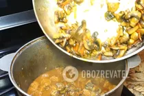 Тушеное мясо с грибами - Шаг 7 Тушеное мясо с грибами - Шаг 7