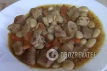 Тушеная свинина с фасолью - Шаг 8 Тушеная свинина с фасолью - Шаг 8