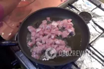 Тушкована свинина з яблуками і цибулею - Крок 2 Тушкована свинина з яблуками і цибулею - Крок 2