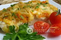 Минтай в кляре в духовке - Шаг 8 Минтай в кляре в духовке - Шаг 8