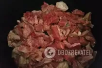 Тушкована яловичина з овочами в мультиварці - Крок 2 Тушкована яловичина з овочами в мультиварці - Крок 2