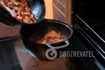 Тушеная говядина в сметане - Шаг 5 Тушеная говядина в сметане - Шаг 5