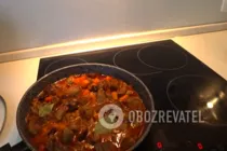 Тушеная говядина с черносливом - Шаг 6 Тушеная говядина с черносливом - Шаг 6