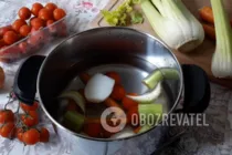 Оссобуко с овощами - Шаг 1 Оссобуко с овощами - Шаг 1