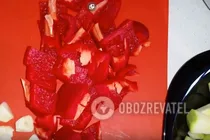 Тушеное мясо с овощами в мультиварке - Шаг 5 Тушеное мясо с овощами в мультиварке - Шаг 5