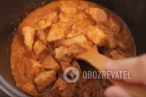 Тушеное мясо с луком - Шаг 7 Тушеное мясо с луком - Шаг 7