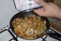 Жареное мясо на сковороде - Шаг 6 Жареное мясо на сковороде - Шаг 6