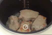 Жареное мясо в мультиварке - Шаг 4 Жареное мясо в мультиварке - Шаг 4