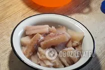 Филе минтая в кляре - Шаг 1 Филе минтая в кляре - Шаг 1