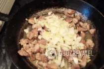 Жареное мясо с грибами - Шаг 3 Жареное мясо с грибами - Шаг 3