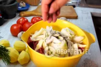 Жареное мясо с помидорами - Шаг 3 Жареное мясо с помидорами - Шаг 3