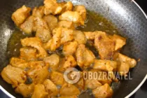 Смажене м'ясо з овочами - Крок 5 Смажене м'ясо з овочами - Крок 5
