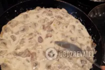 Жареное мясо с грибами - Шаг 6 Жареное мясо с грибами - Шаг 6