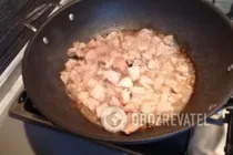 Жареное мясо с капустой - Шаг 4 Жареное мясо с капустой - Шаг 4