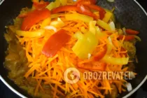 Смажене м'ясо з овочами - Крок 7 Смажене м'ясо з овочами - Крок 7