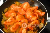 Смажене м'ясо з овочами - Крок 8 Смажене м'ясо з овочами - Крок 8