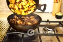 Жареное мясо с помидорами - Шаг 8 Жареное мясо с помидорами - Шаг 8