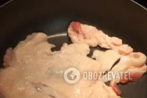 Жареное мясо в майонезе - Шаг 1 Жареное мясо в майонезе - Шаг 1