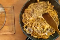 Жареное мясо в соусе - Шаг 4 Жареное мясо в соусе - Шаг 4