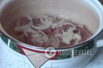 Жареное мясо в вине - Шаг 3 Жареное мясо в вине - Шаг 3