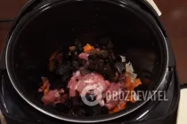 Жареное мясо с грибами в мультиварке - Шаг 5 Жареное мясо с грибами в мультиварке - Шаг 5