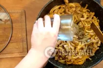 Жареное мясо в соусе - Шаг 5 Жареное мясо в соусе - Шаг 5