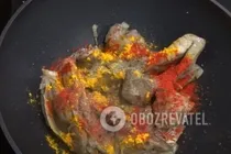 Тушеная баранина с черносливом и имбирем - Шаг 3 Тушеная баранина с черносливом и имбирем - Шаг 3