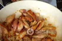 Жареное мясо с овощами по-китайски - Шаг 7 Жареное мясо с овощами по-китайски - Шаг 7