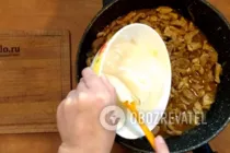 Жареное мясо в соусе - Шаг 7 Жареное мясо в соусе - Шаг 7