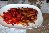 Жареное мясо с овощами по-китайски - Шаг 8 Жареное мясо с овощами по-китайски - Шаг 8