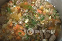 Тушеная телятина с овощами - Шаг 7 Тушеная телятина с овощами - Шаг 7