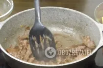 Жареное мясо с болгарским перцем - Шаг 7 Жареное мясо с болгарским перцем - Шаг 7