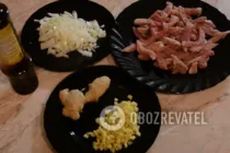 Жареное мясо с имбирем - Шаг 2 Жареное мясо с имбирем - Шаг 2